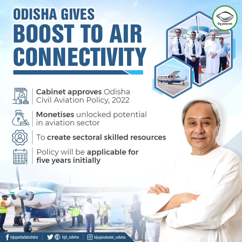 Odisha Gives Boost To Air Connectivity