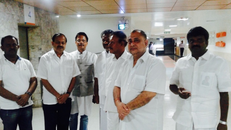 Odisha Minister enquires about Jayalalithaa’s health at hospital in Chennai