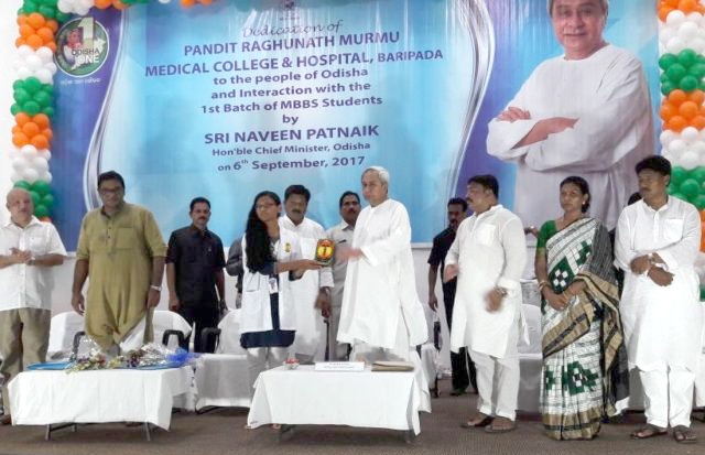 CM inaugurates Pandit Raghunath Murmu MCH in Baripada