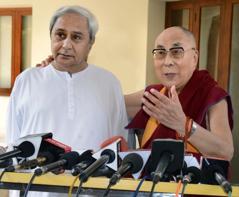 Dalai Lama all praise for Odisha CM