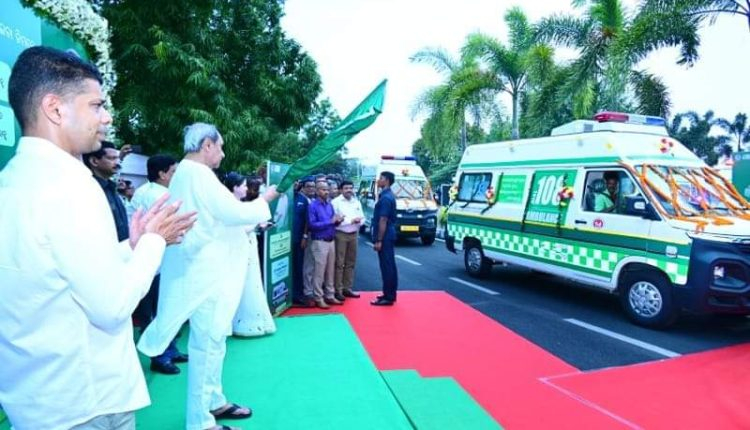 Naveen Dedicates 24 New Emergency Ambulances, 299 Advanced Life Support Ambulances