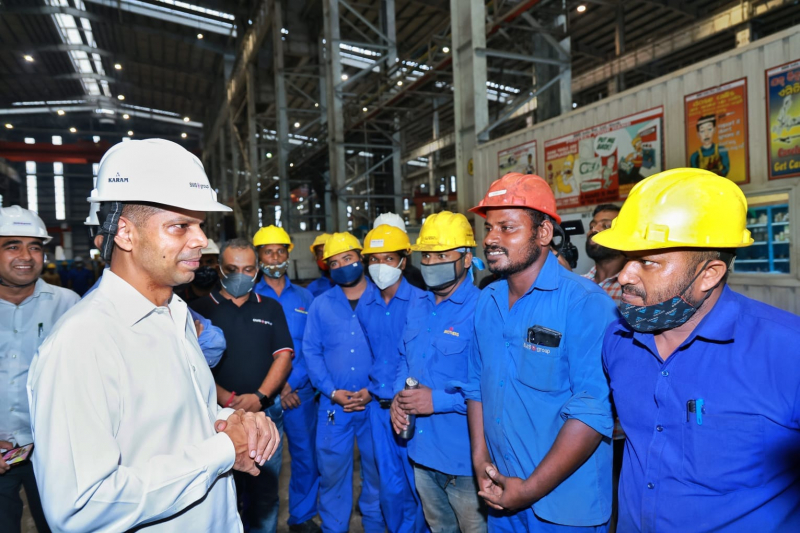 5T Secy VK Pandian Inspects the Khordha Industrial Area