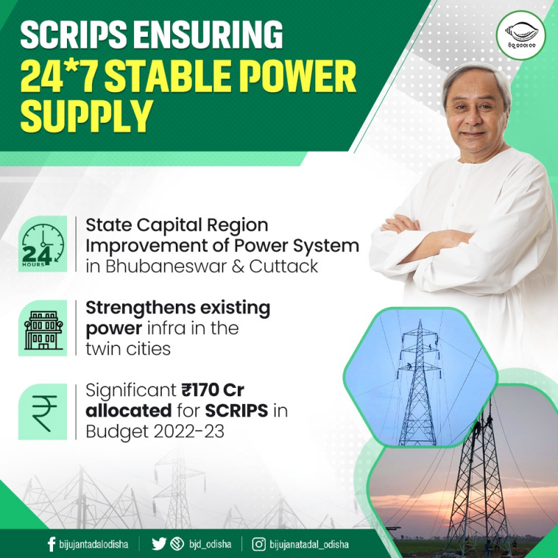 SCRIPS Ensuring 24*7 Stable Power Supply