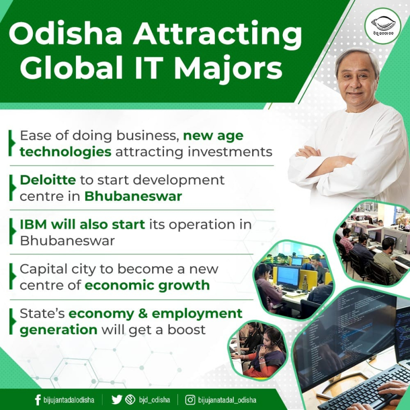 Odisha Attracting Global IT Majors