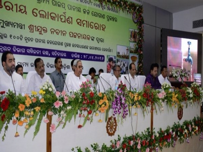 Odisha CM launches 100 piped water supply projects