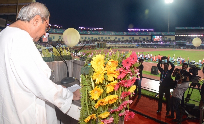CM Naveen Patnaik inaugurates 22nd Asian athletics Championships