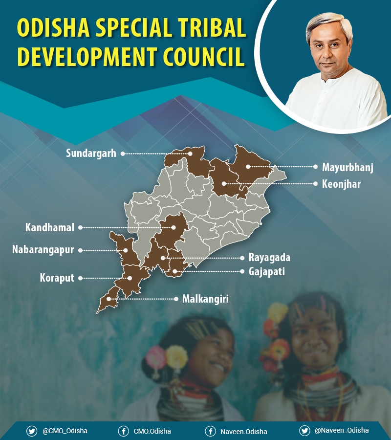 Odisha government notified Special tribal development councils