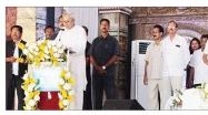 CM laid stone for Kendrapada Basudha project