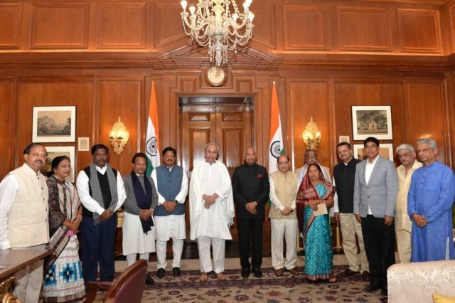 BJD members met President on farmers issues