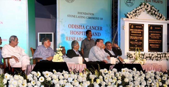 CM laid foundation stone for Odisha Cancer Hospital in Baranga