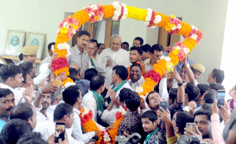 BJP Odisha President Basant Panda’s nephew Harischandra Panda joined the Party.