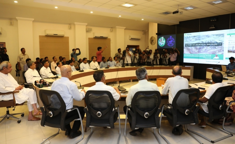 CM launches website for Cyclone ‘FANI’ aid