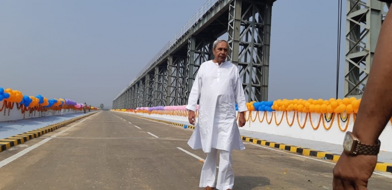 Naveen Inaugurates Anandapur Barrage
