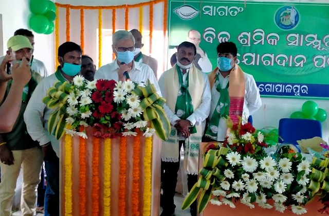 Boost to BJD’s Trade Union Wing in Gopalpur AC as Hundreds of Grassroots Workers Join BSS