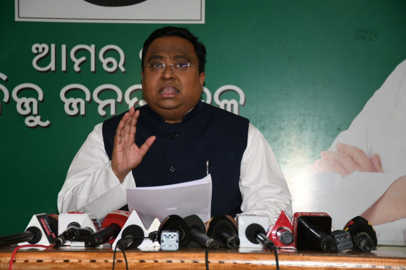 Instead of Doing Dharna before Vidhan Sabha, BJP Should be Doing Dharna before Parliament for Farmers: BJD